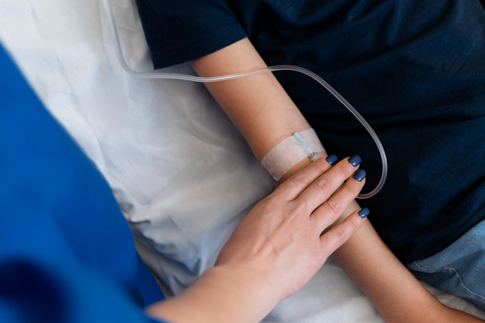 Priprema vitaminske infuzije u Safe Infusion centru u Beogradu